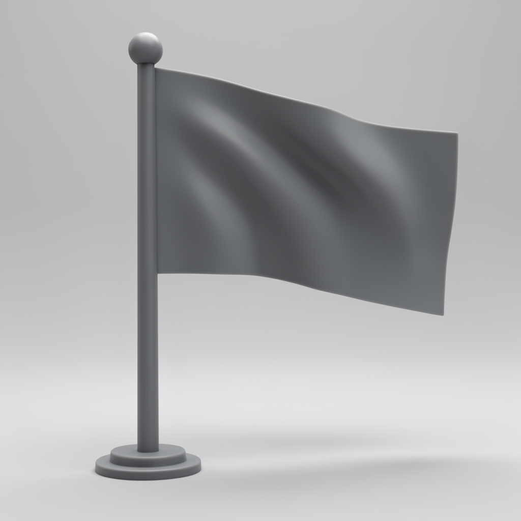 Waving Flag Figurine free 3D printable STL