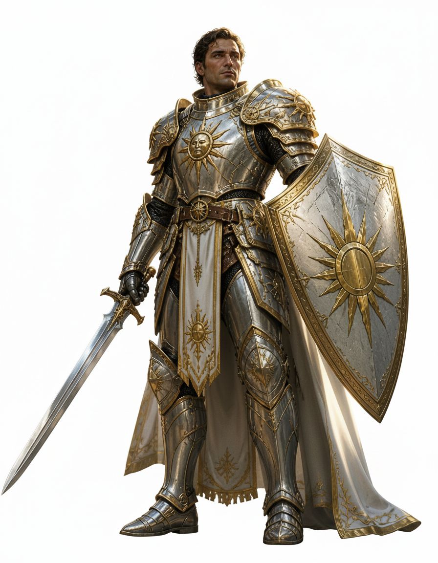 Sun Knight Figurine free 3D printable STL