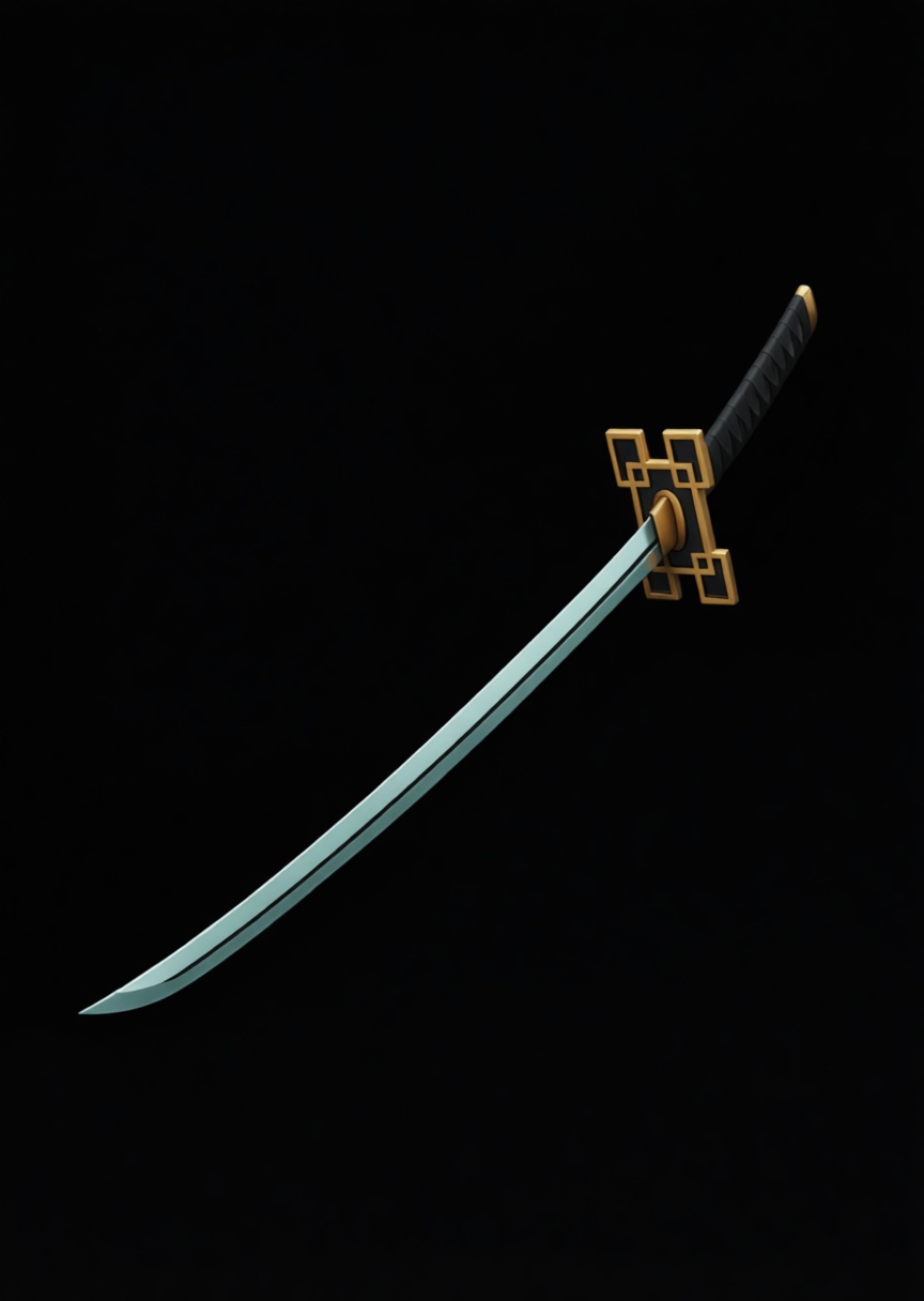 Mugen Katana Sword free 3D printable STL