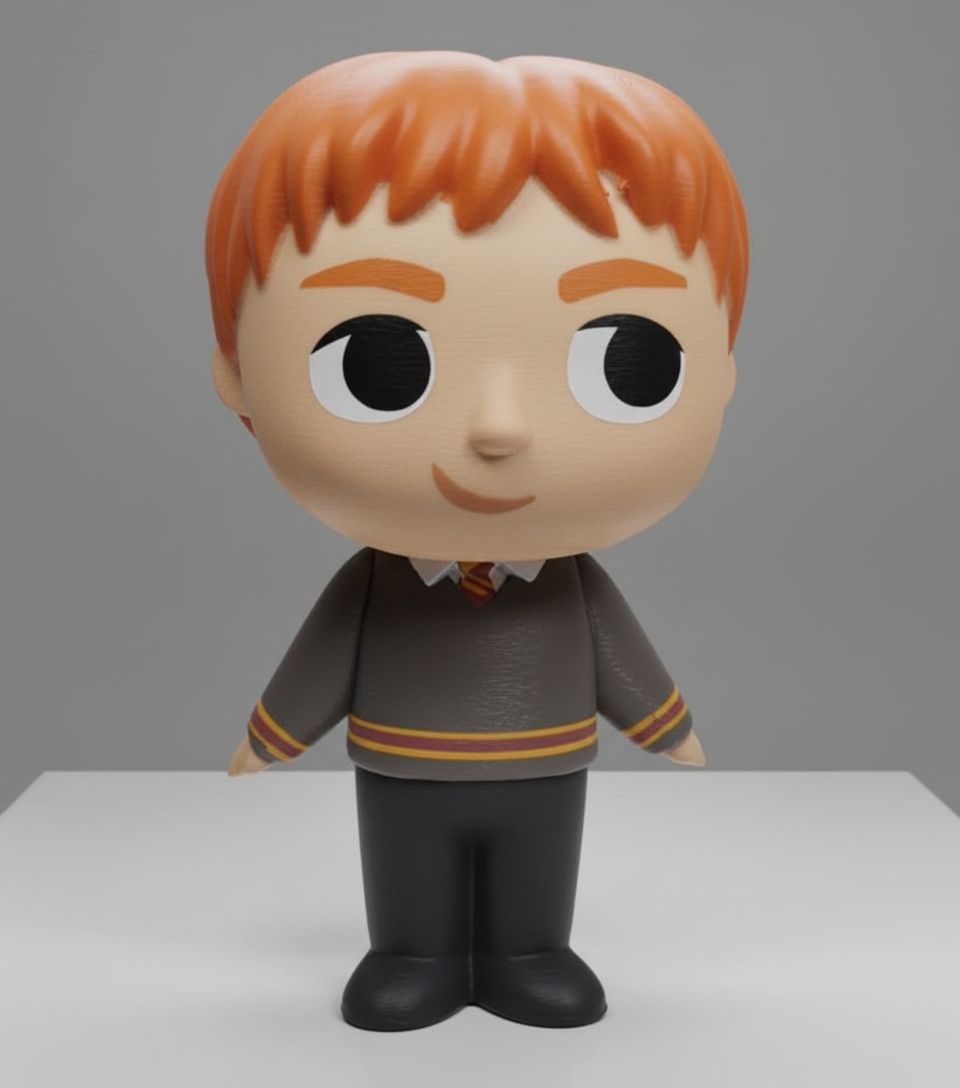 Ron Weasley Figurine free 3D printable STL