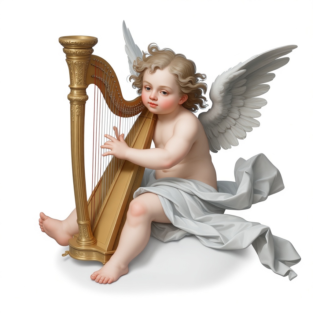 Cherub Angel Figurine free 3D printable STL