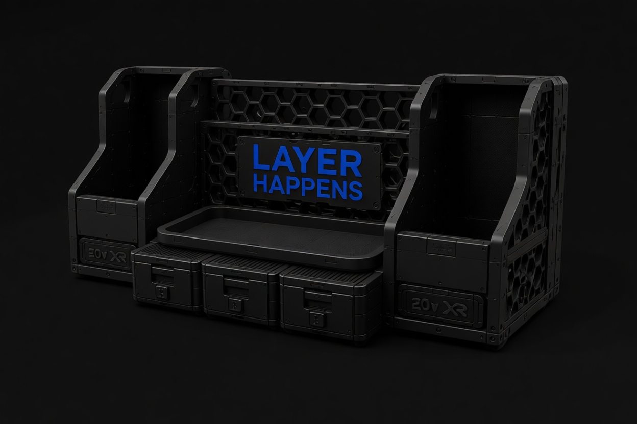 Gaming Terrain Organizer free 3D printable STL