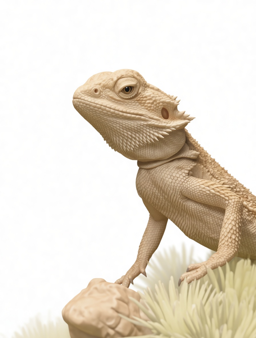 Bearded Dragon Figurine free 3D printable STL