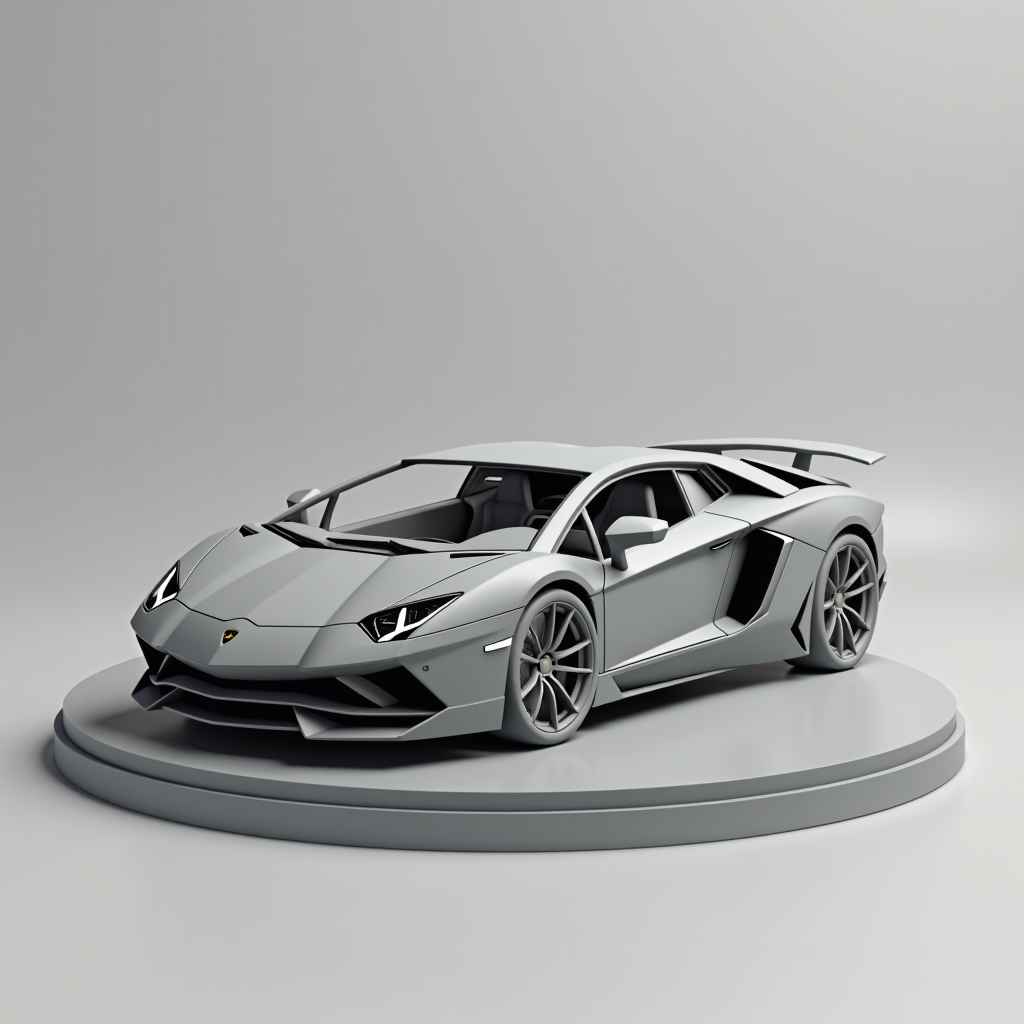 Lamborghini One-Piece Model