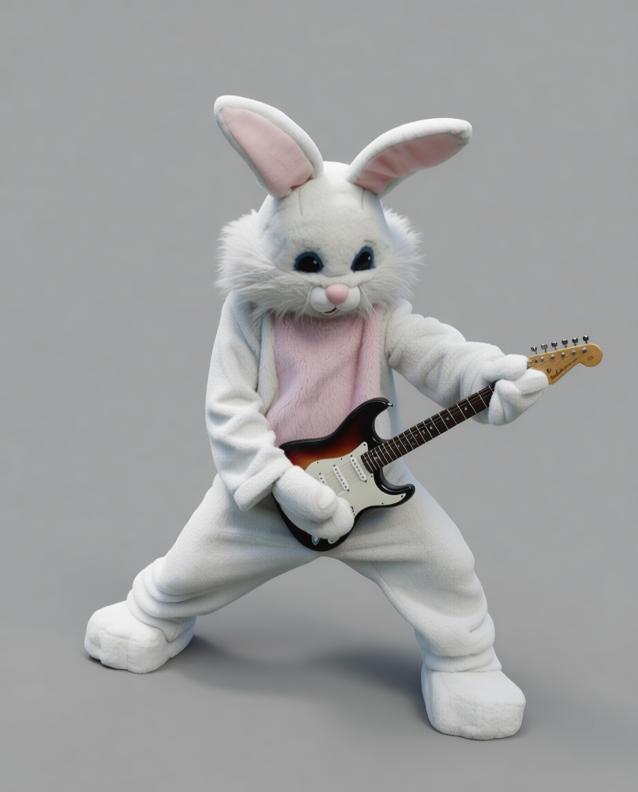 Bunny Costume Figurine free 3D printable STL