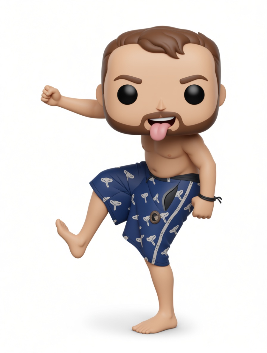 Playful Male Figure free 3D printable STL
