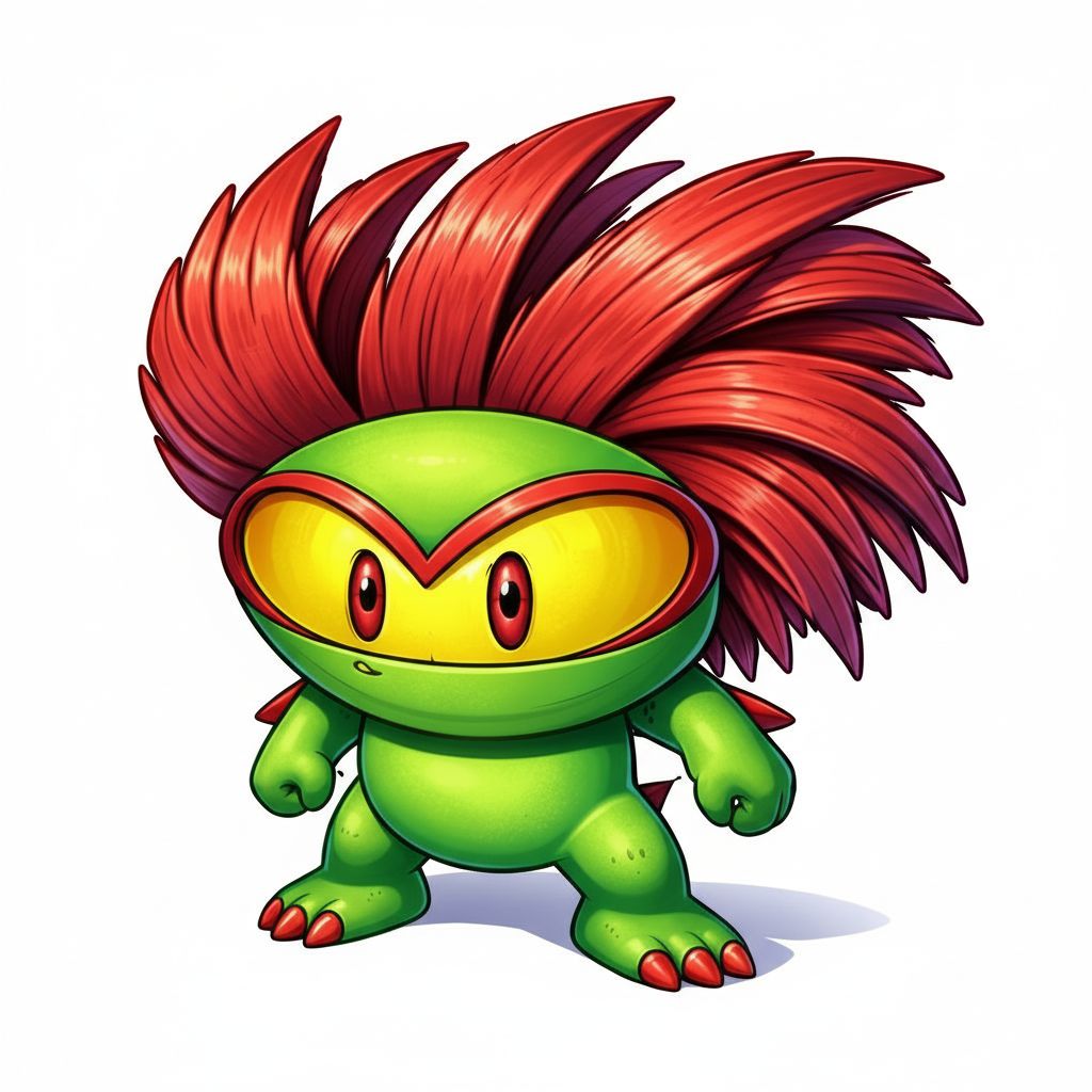 Colorful Cartoon Creature free 3D printable STL