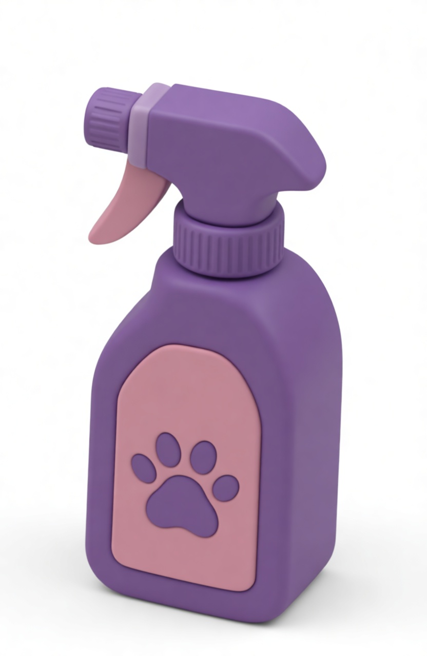 Pet Spray Bottle Model free 3D printable STL