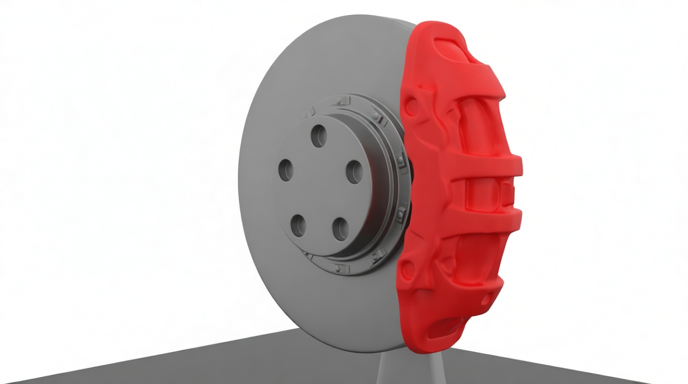 Disc Brake Caliper Model free 3D printable STL