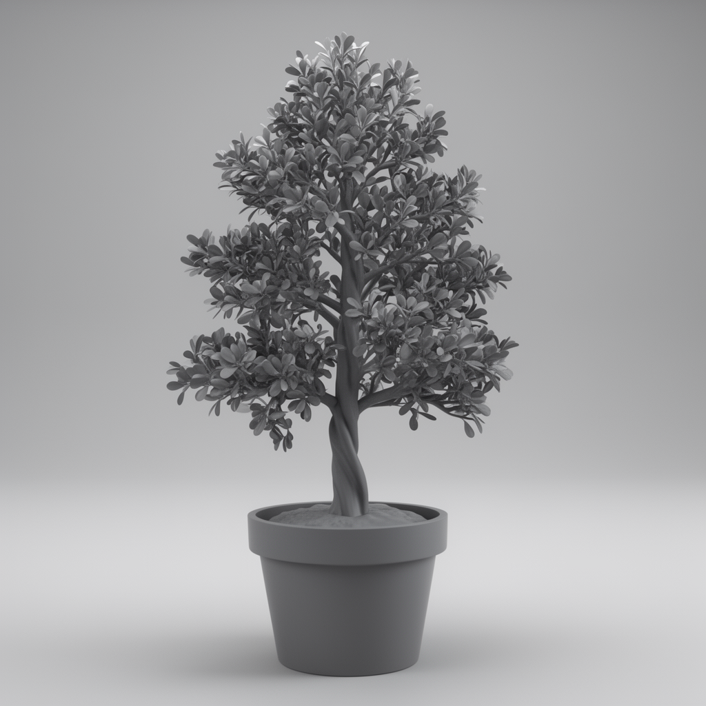 Decorative Tree Figurine free 3D printable STL