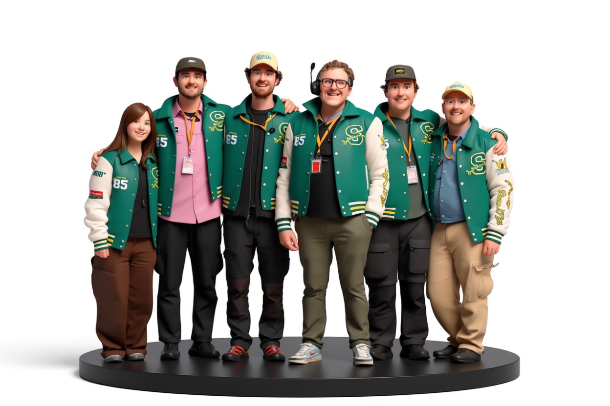 Silicon Valley Cast Figurine free 3D printable STL