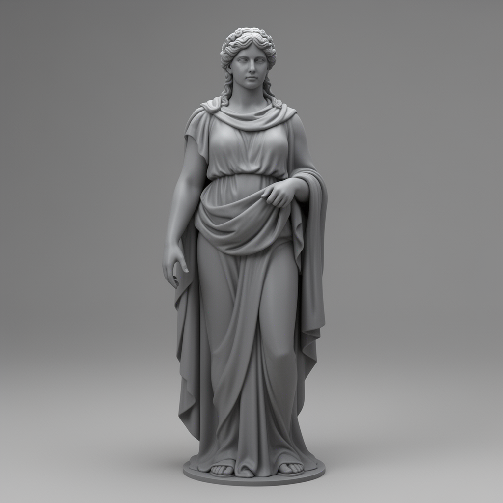 Gemini Zodiac Sculpture free 3D printable STL