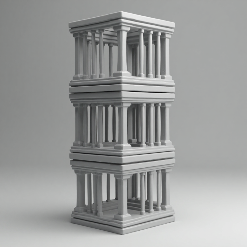 Stackable Mini Cage Model free 3D printable STL