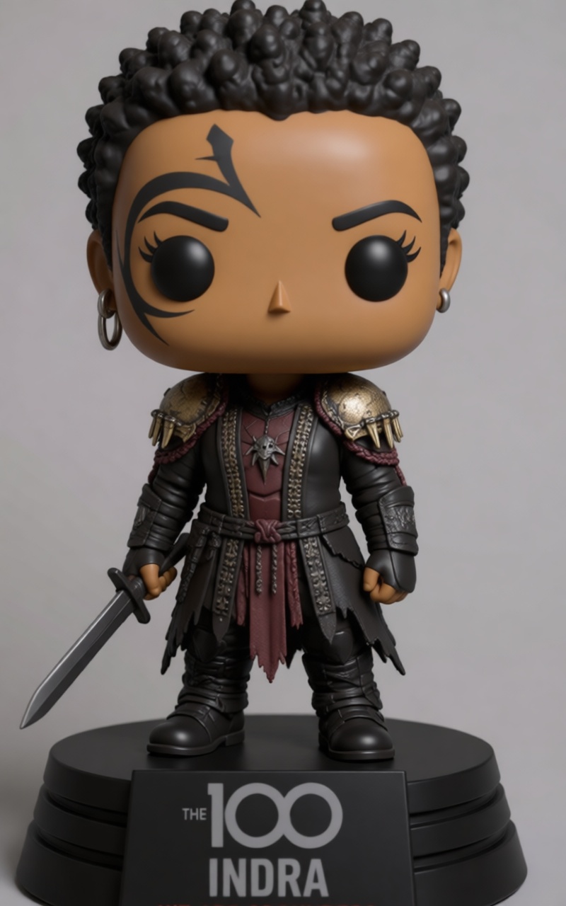 Indra The 100 Figurine free 3D printable STL