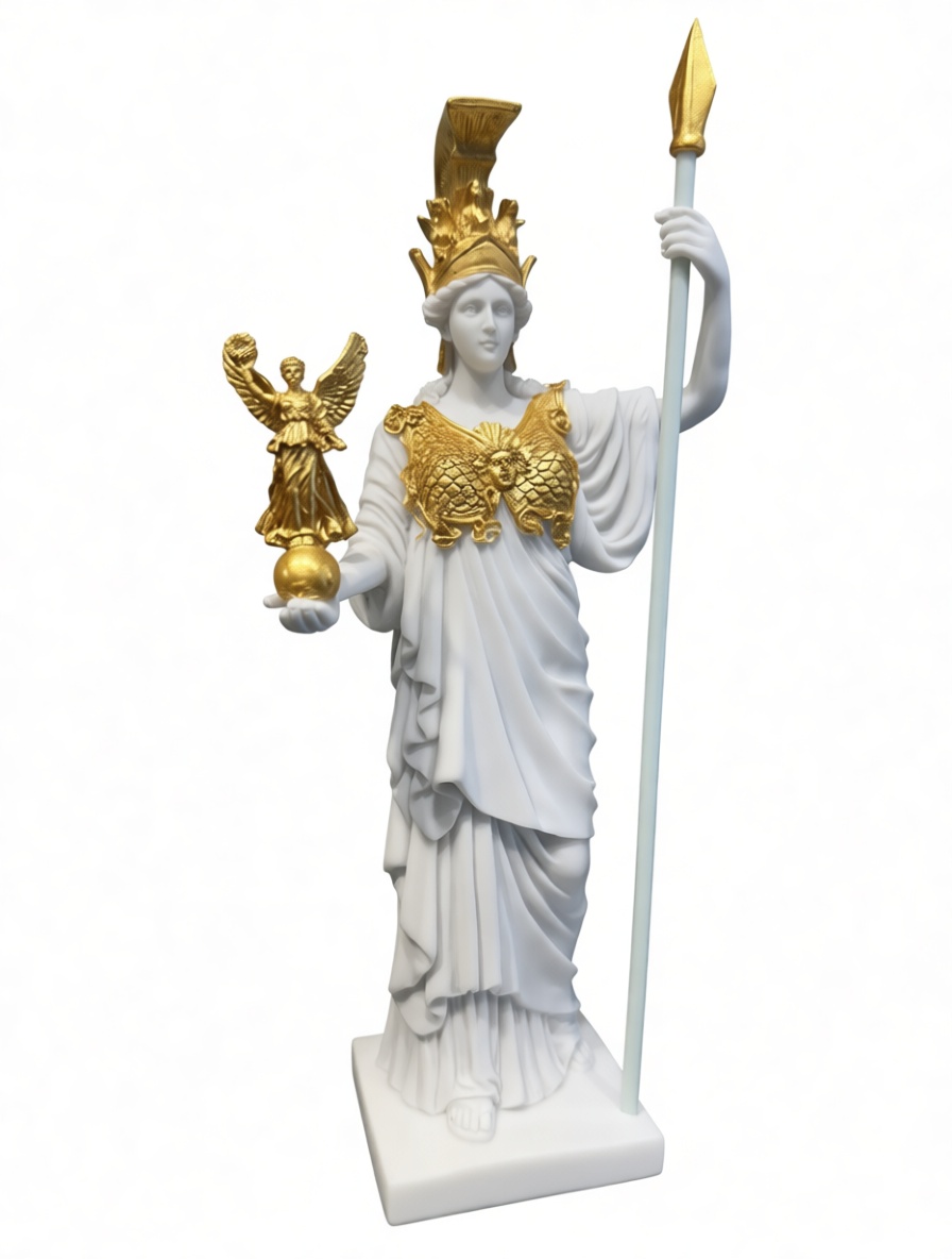 Athena Statue Figurine free 3D printable STL
