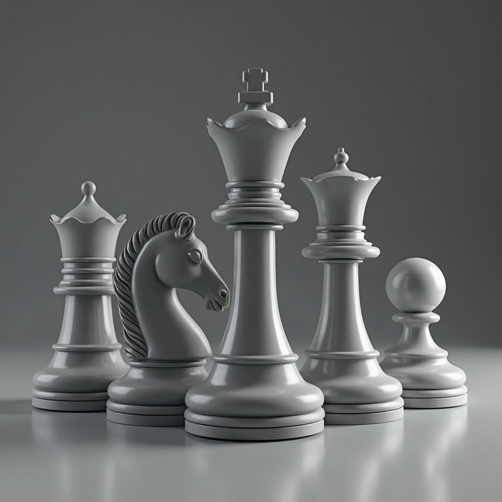 Ornate Chess Piece Set free 3D printable STL