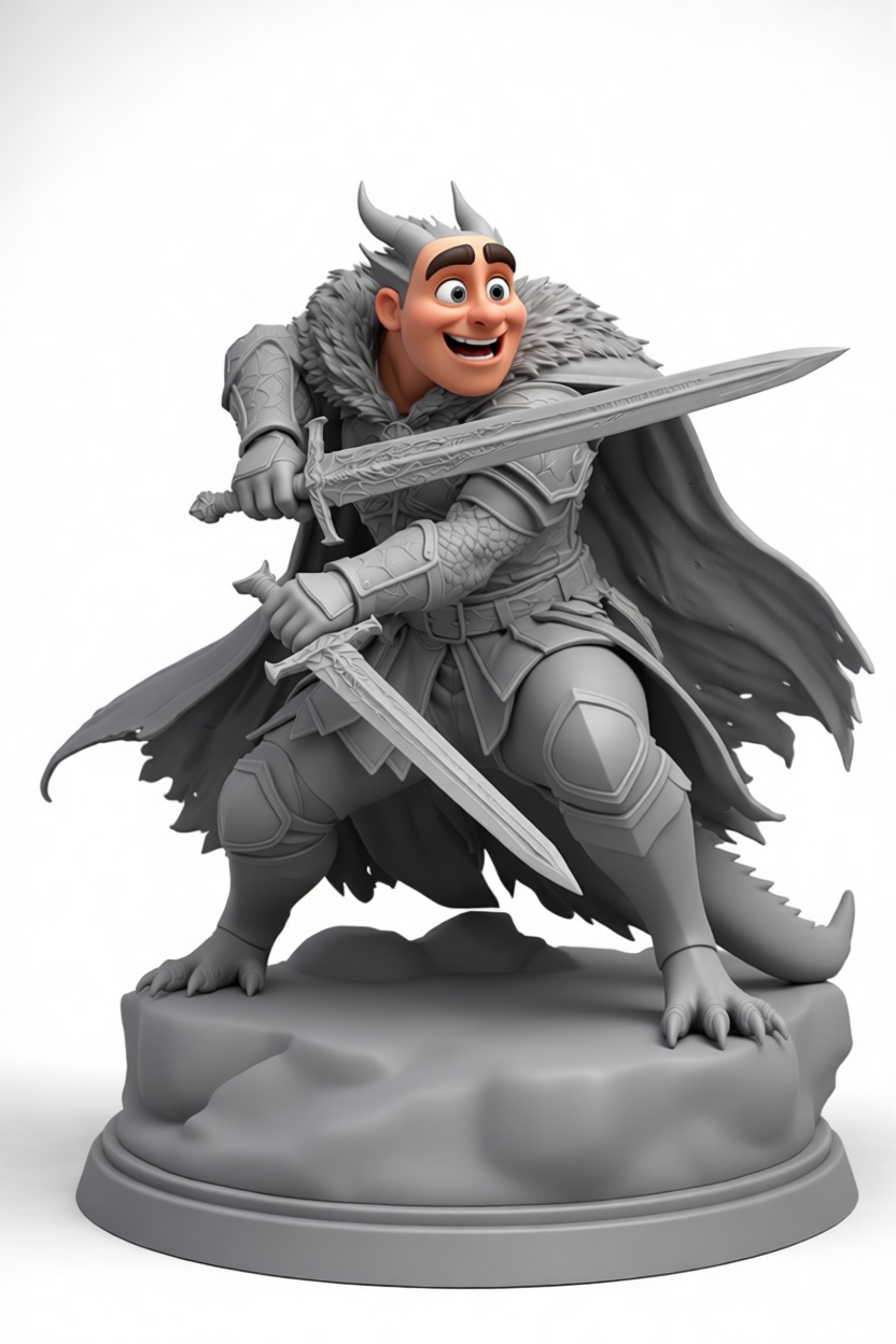 Sir Croakington Figurine free 3D printable STL