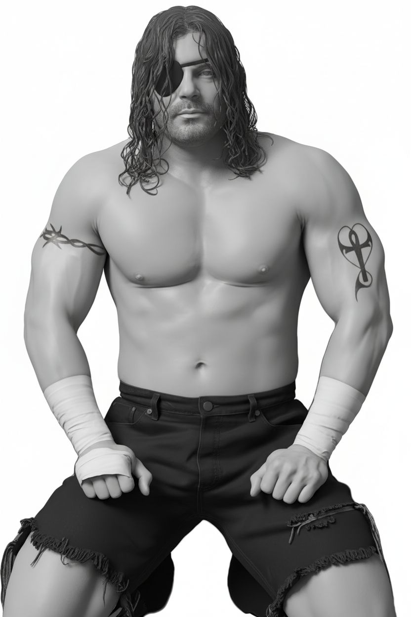 Jake 'The Snake' Roberts Model free 3D printable STL