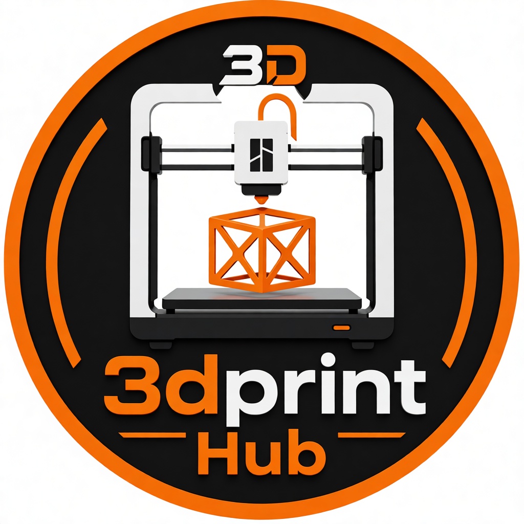3D Printer Logo free 3D printable STL