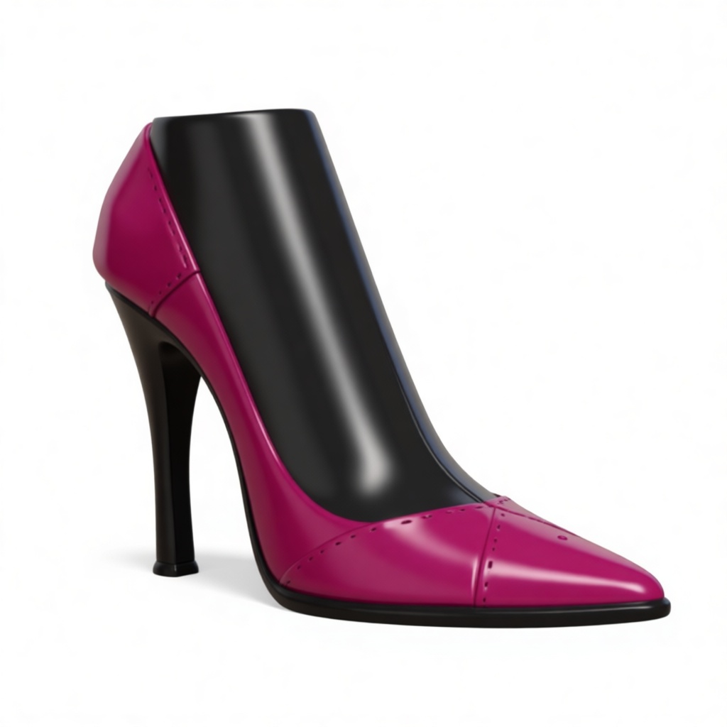 Pointed Toe Stiletto Shoe free 3D printable STL