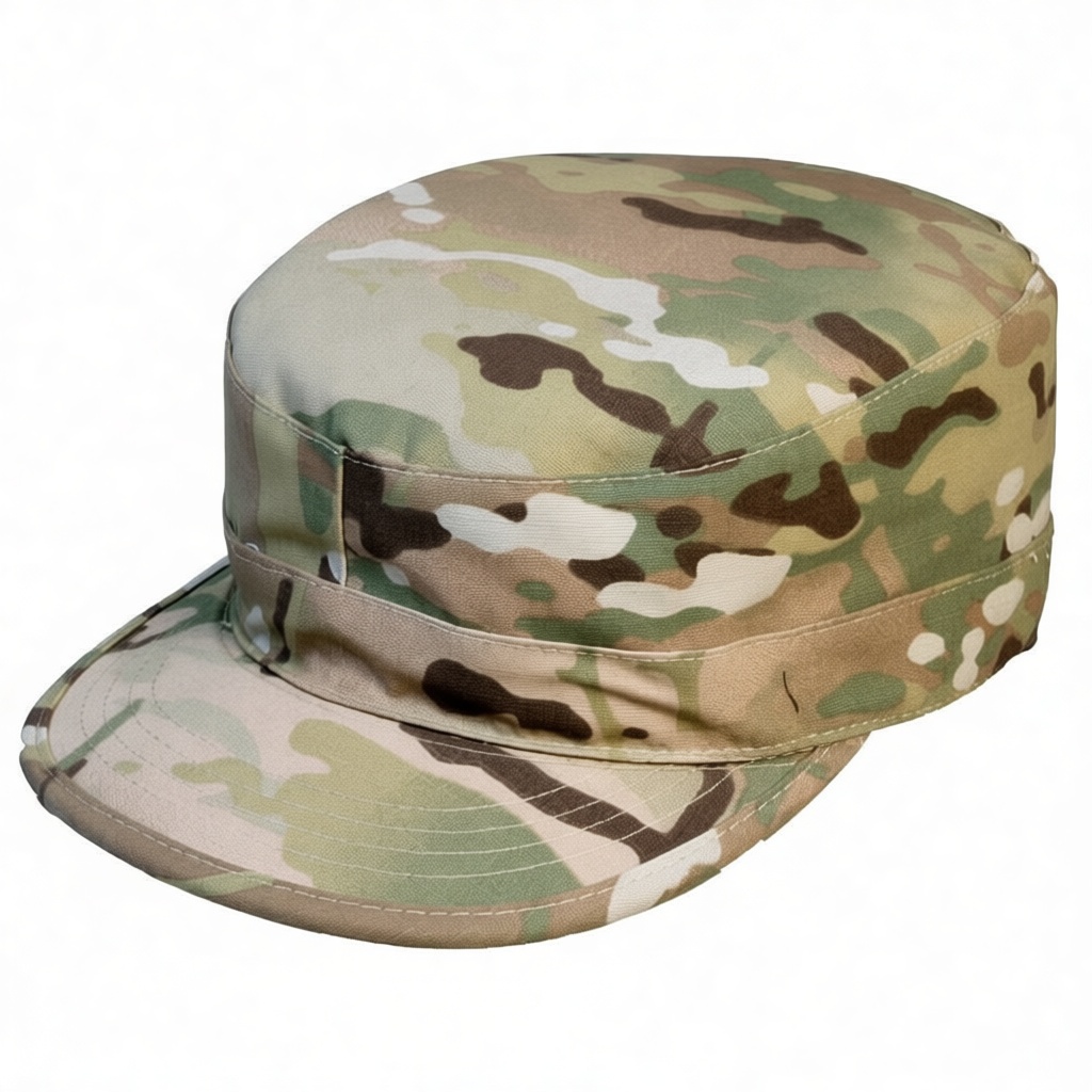 Multicam Military Patrol Cap free 3D printable STL