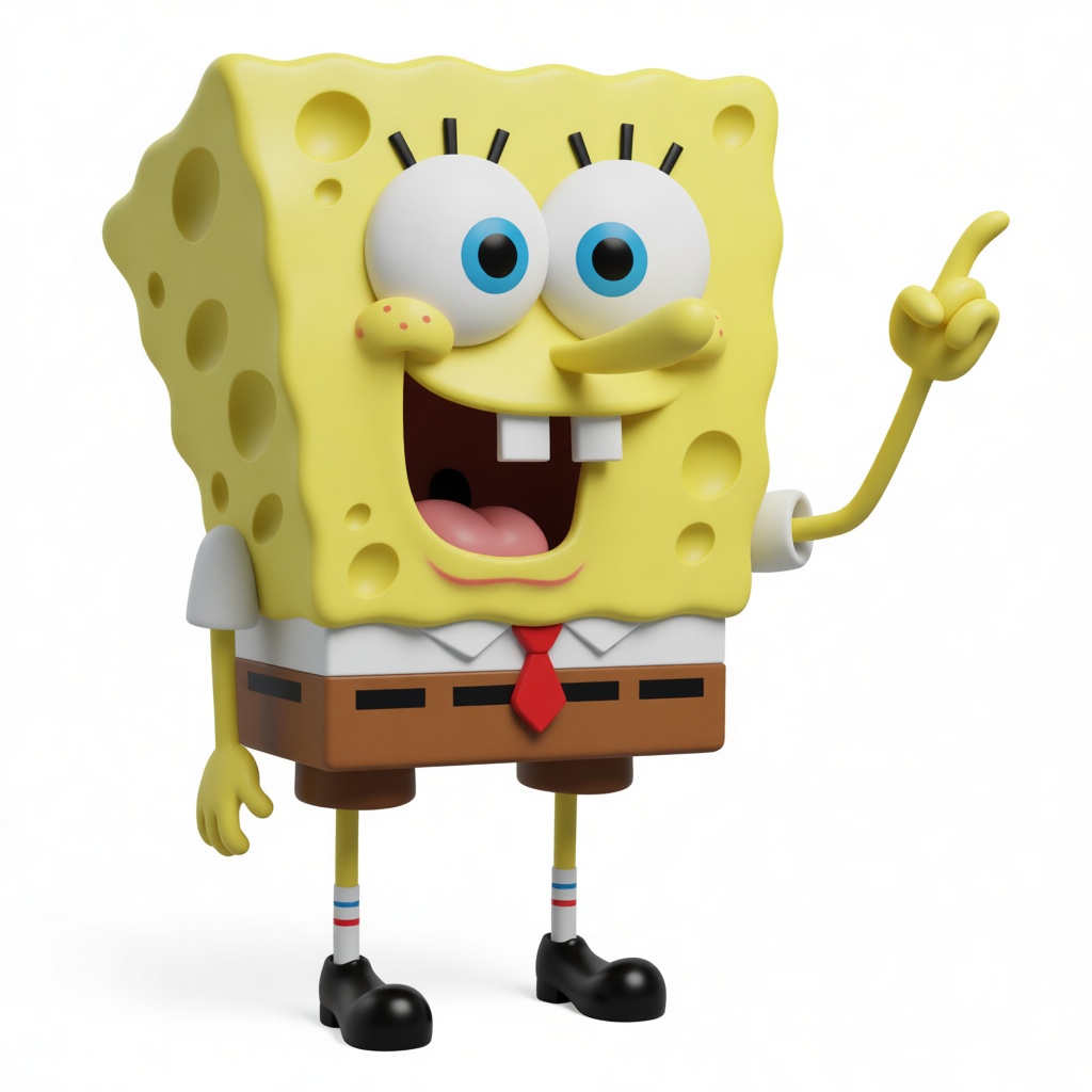 SpongeBob SquarePants Figurine free 3D printable STL