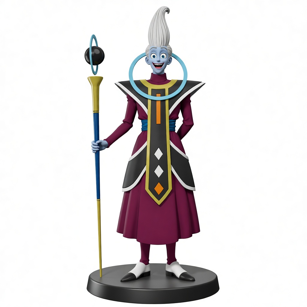 Whis Figurine free 3D printable STL