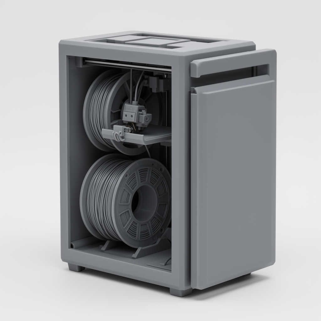 Filament Storage Box free 3D printable STL