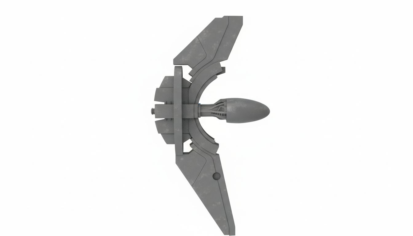 Vorlon Cruiser Model free 3D printable STL