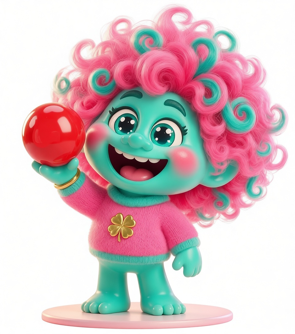 Happy Troll Figurine free 3D printable STL