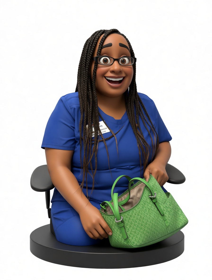 Smiling Nurse Bust free 3D printable STL