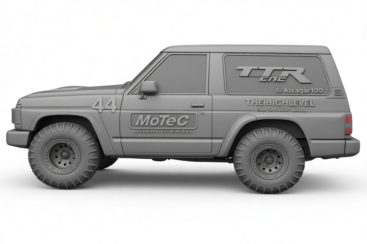 Toyota Land Cruiser 70 Model free 3D printable STL