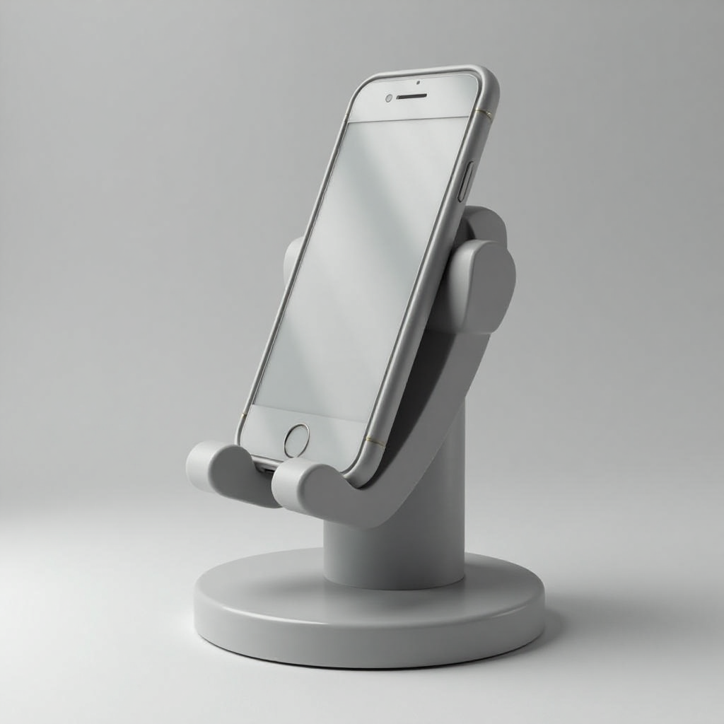 Highland Cow Phone Holder free 3D printable STL