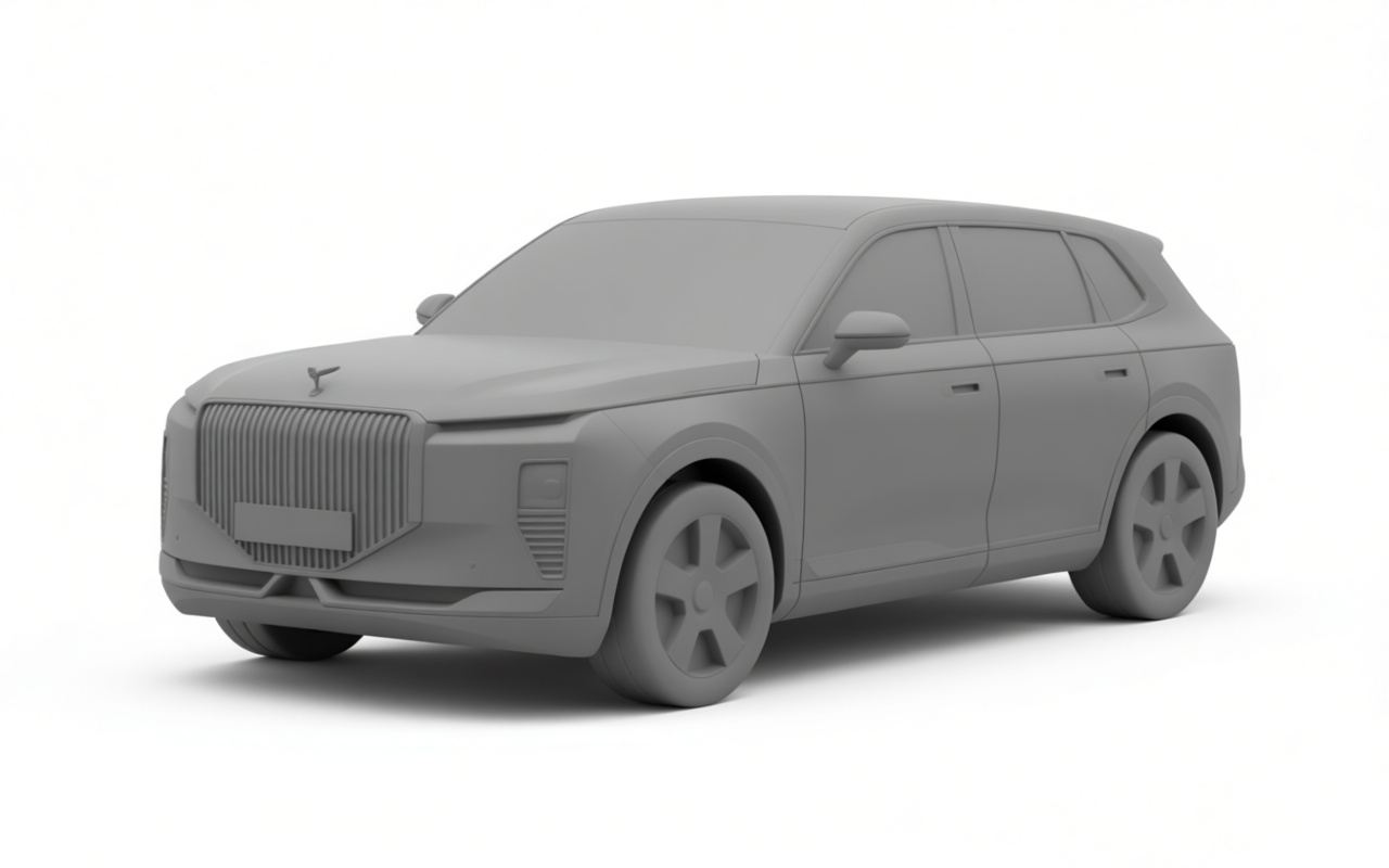 Rolls-Royce Spectre SUV Model free 3D printable STL