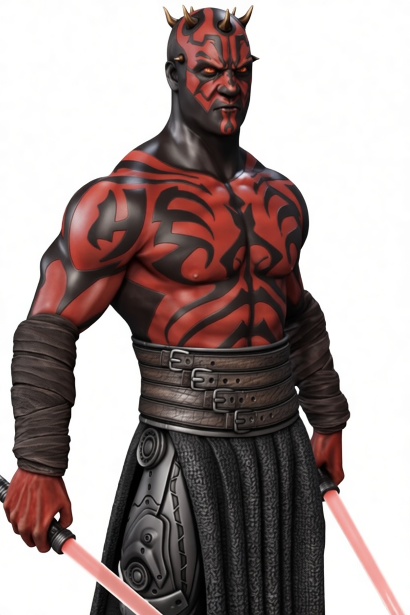 Darth Maul Figurine free 3D printable STL