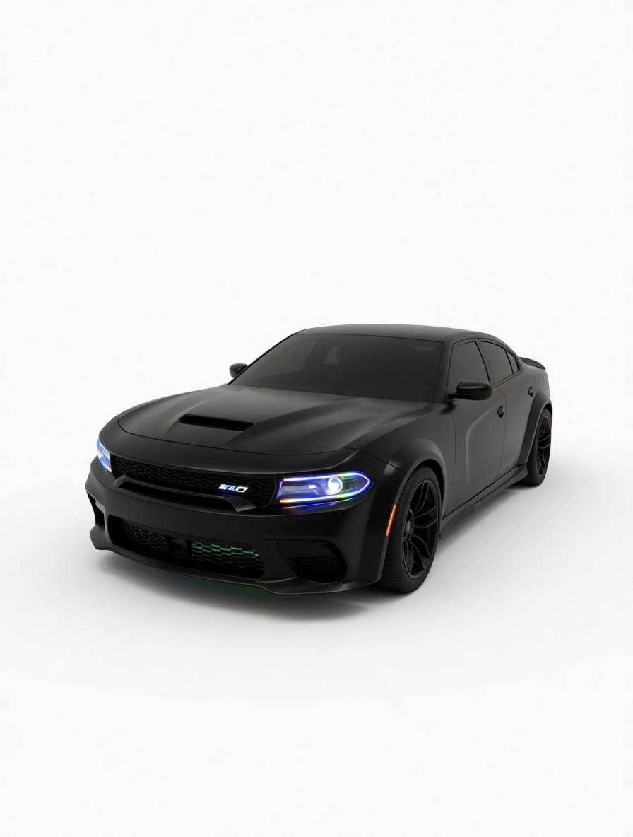 Dodge Charger SRT Hellcat Model free 3D printable STL