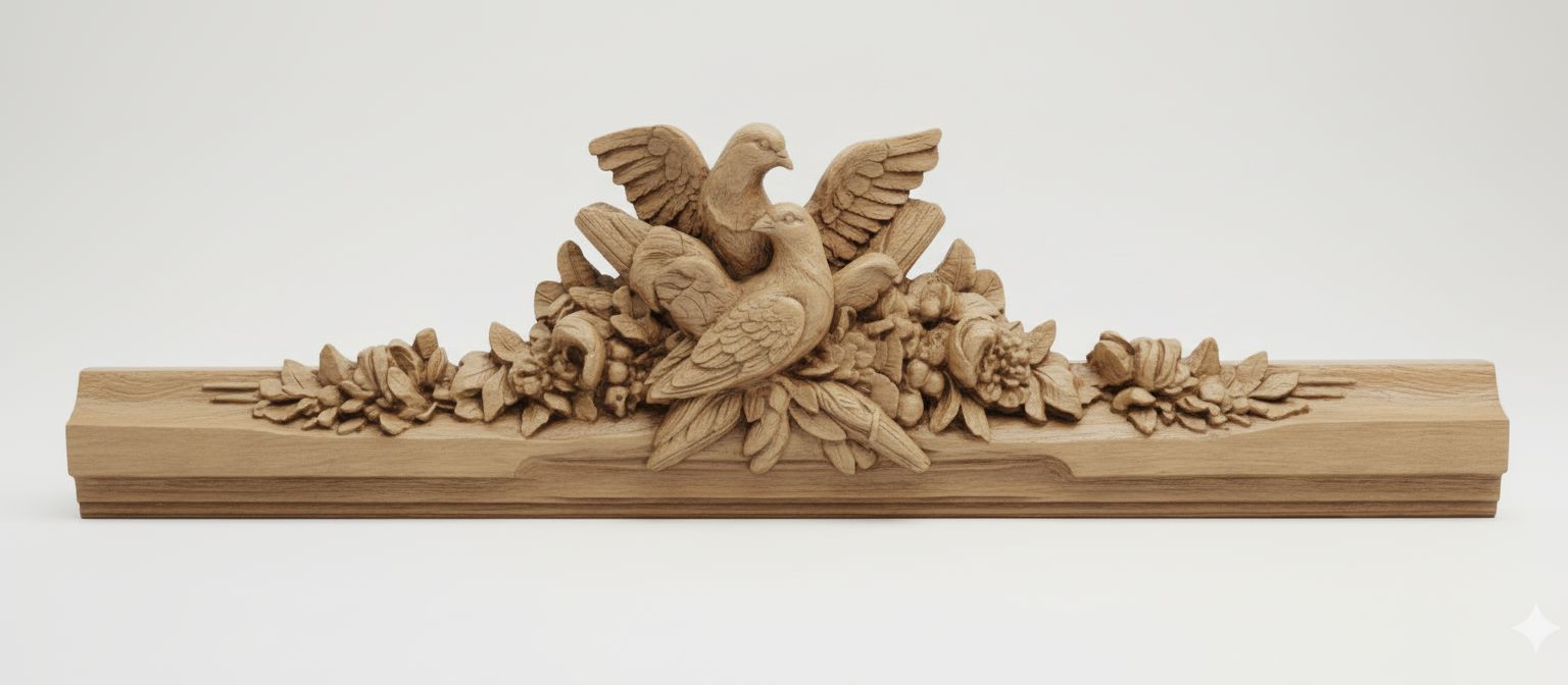 Carved Wooden Swans free 3D printable STL
