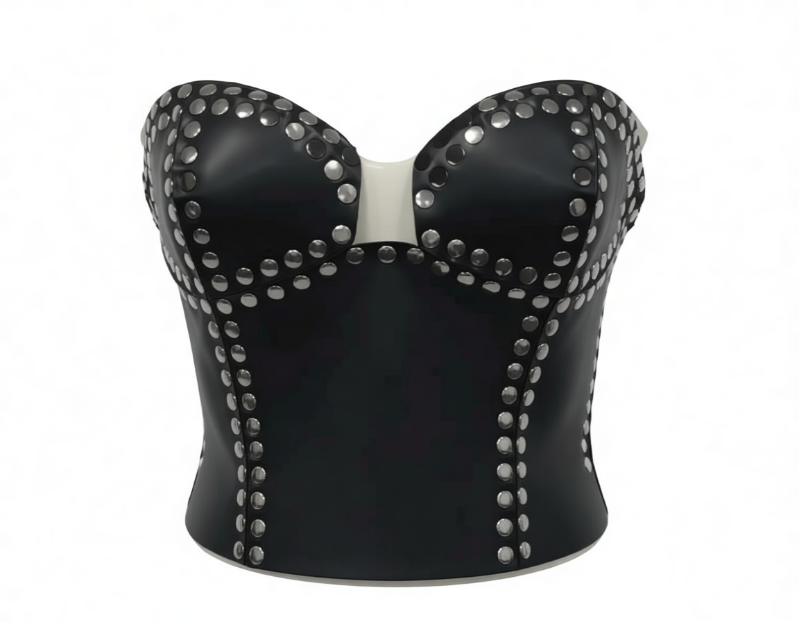 Studded Leather Corset free 3D printable STL