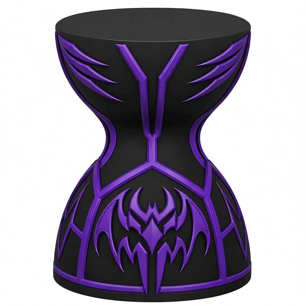 Spider-Man Noir Hourglass free 3D printable STL