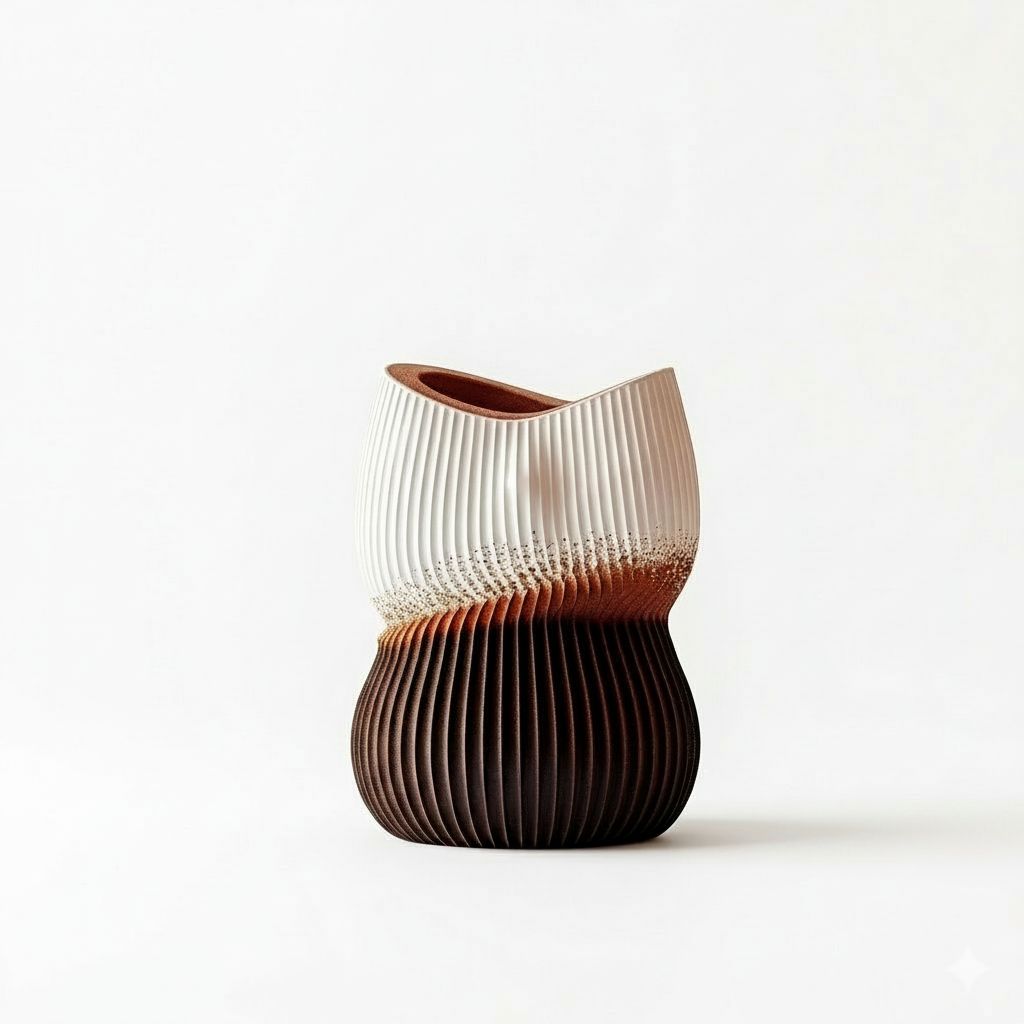 Modern Gradient Vase free 3D printable STL