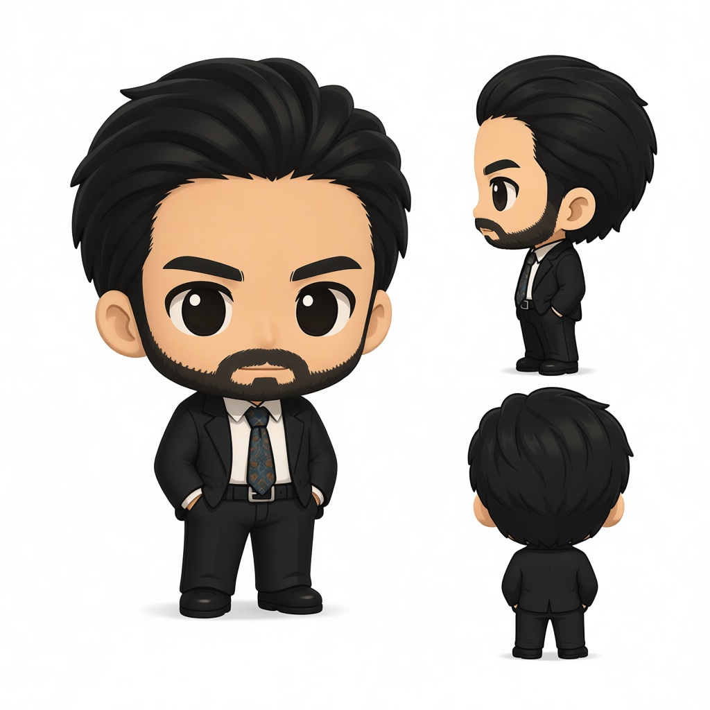 John Wick Figurine free 3D printable STL