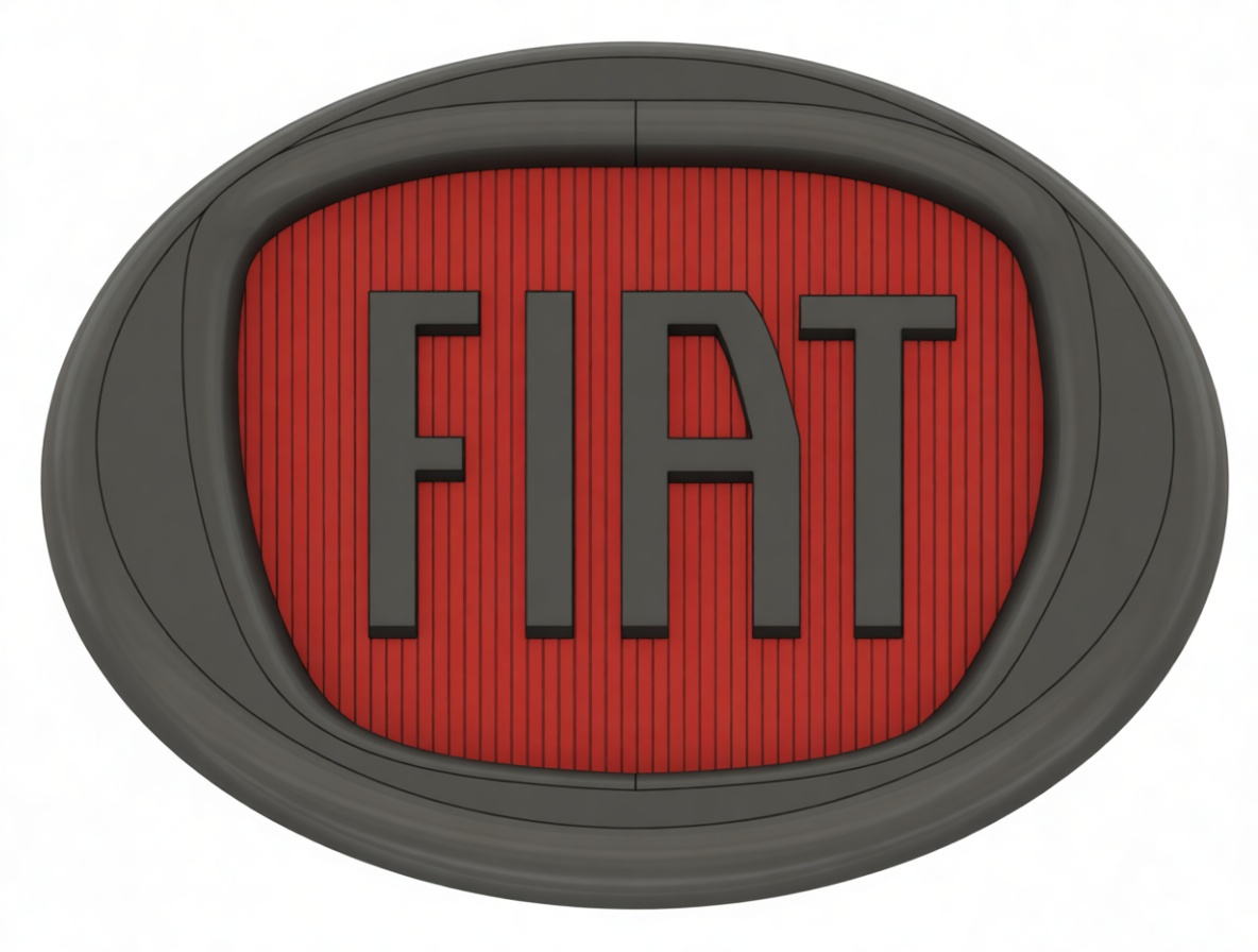Fiat Logo Emblem free 3D printable STL