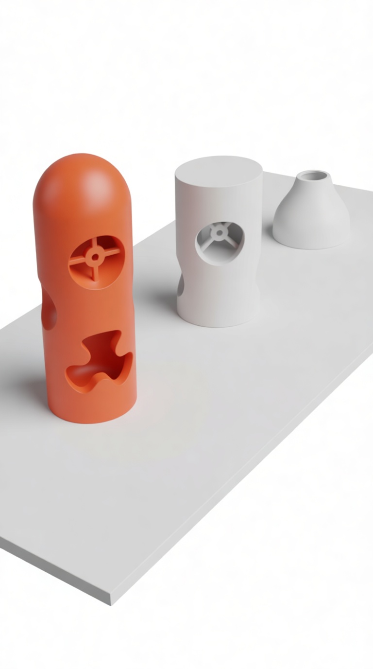 Twist Lock Connector Model free 3D printable STL