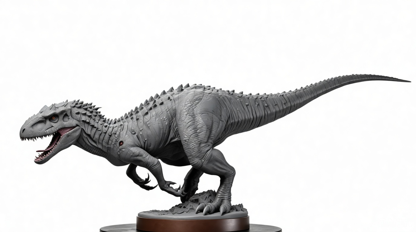 Carnotaurus Dinosaur Figurine free 3D printable STL