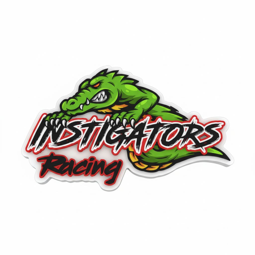 Indstigators Racing Logo free 3D printable STL