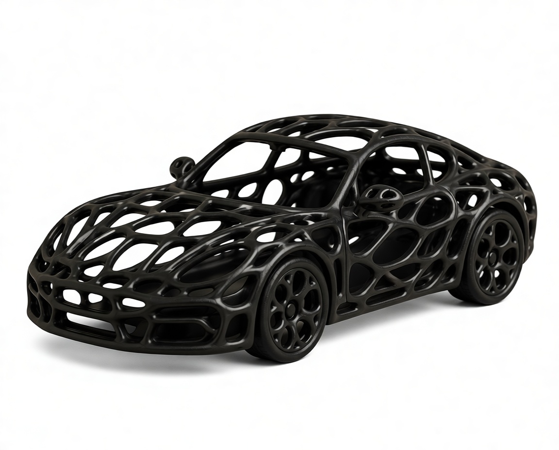 Porsche 911 Sculpture free 3D printable STL