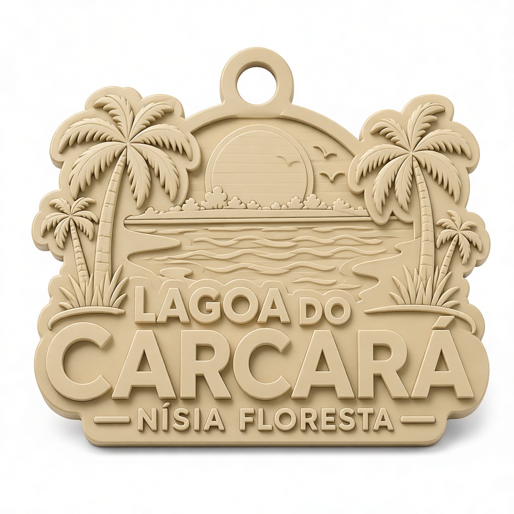 Lagoa do Carcará Ornament free 3D printable STL
