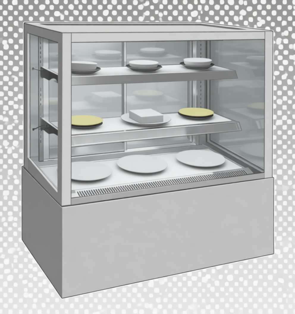 Bakery Display Case Model free 3D printable STL