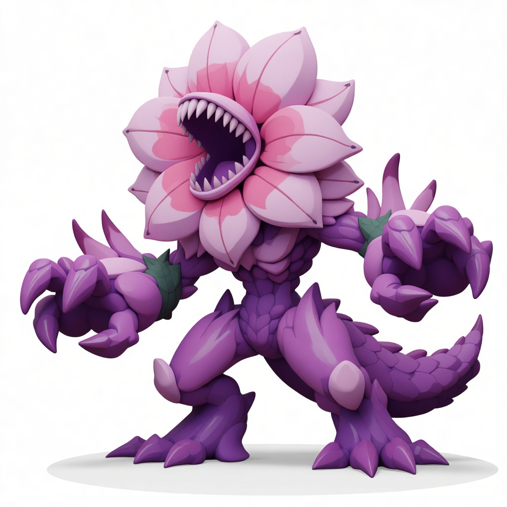 Carnivine Pokémon Figurine free 3D printable STL