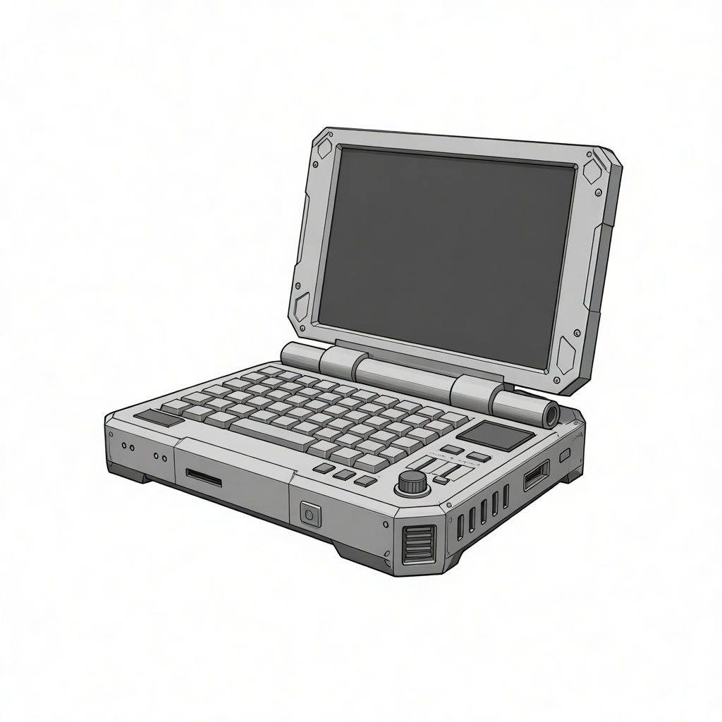 Fugumobile Laptop Model free 3D printable STL
